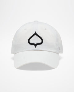 Leaf Clean Up Hat White Front