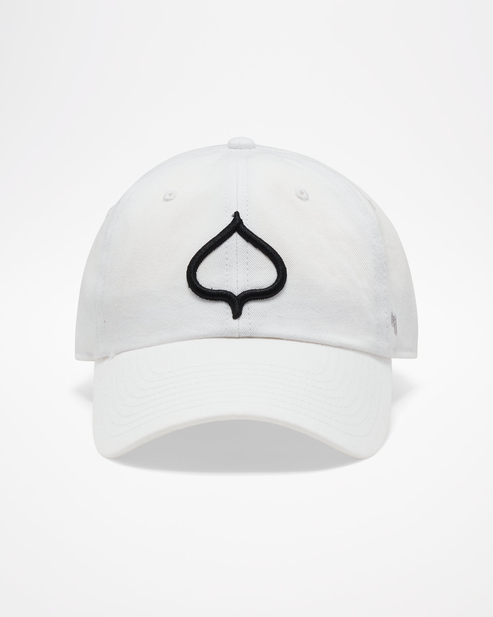 Leaf Clean Up Hat White Front