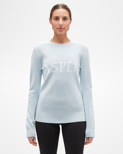 Women's Signature Aspen Sweater Light Blue