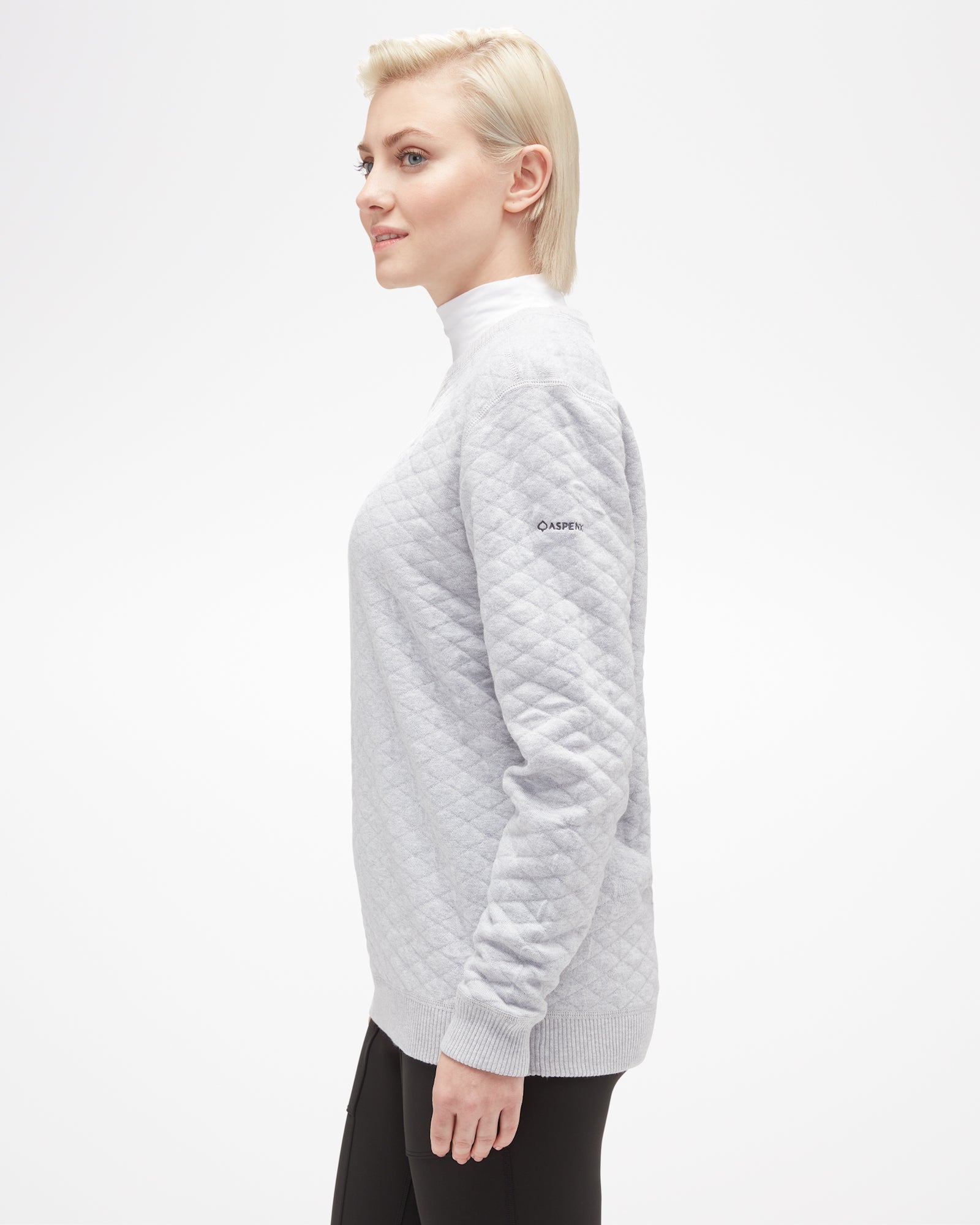 ASPENX Ward Sweater Grey Side